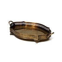 Поднос ROOMERS TABLEWARE Antique brass