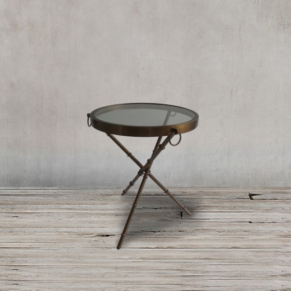 Стол приставной ROOMERS FURNITURE matte honey 52x60x52 см