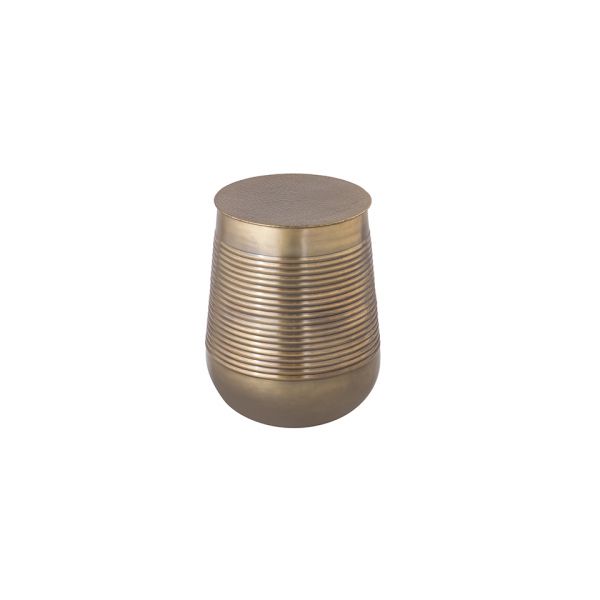 Стол приставной ROOMERS FURNITURE brass antique 24767 46 см