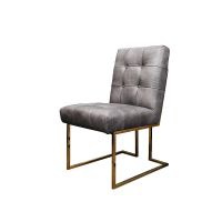 Стул ROOMERS FURNITURE grey/gold