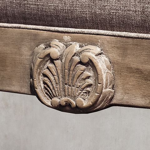 Пуф Гранд Дюшес ROOMERS FURNITURE grey/brown