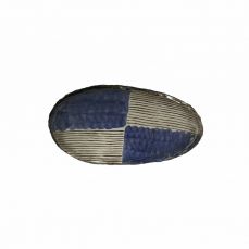 Тарелка ROOMERS TABLEWARE blue/white Y3-3 15x3x24 см