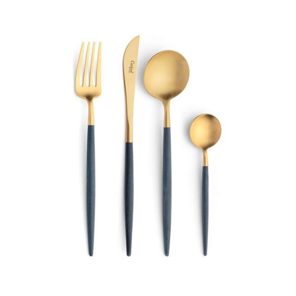 Нож для рыбы 21.5 см, blue/gold GOA CUTIPOL GO.09BLEGB