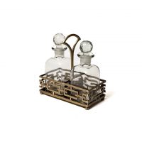 Сервировочный набор на подставке 300 мл ROOMERS TABLEWARE Antique brass