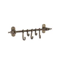 Вешалка ROOMERS FURNITURE brass antique 58 см