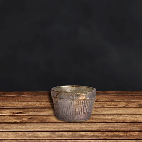 Подсвечник RESTORATION HARDWARE Antique grey 5x6x5 см