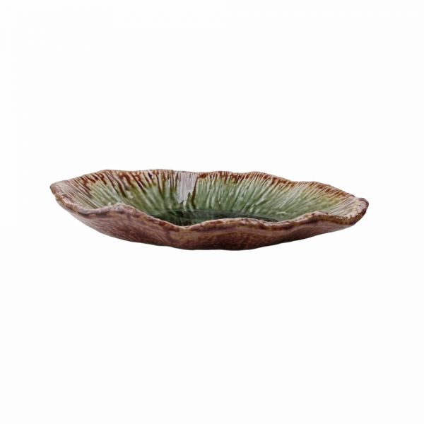 Тарелка ROOMERS TABLEWARE Dark green 19x5x28 см