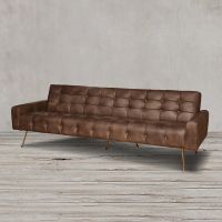 Диван ROOMERS FURNITURE brown/gold