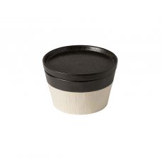Набор чаша+тарелка NOTOS black COSTA NOVA