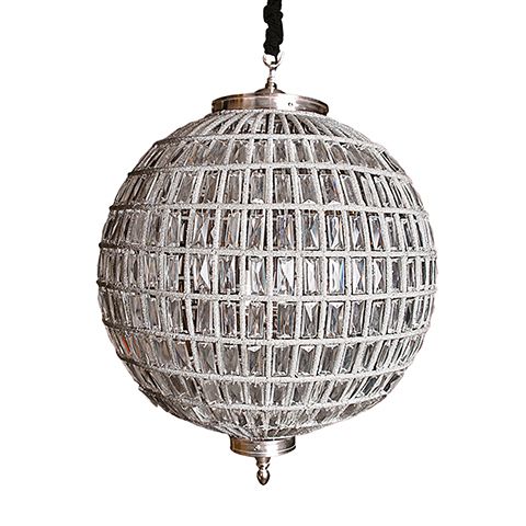 Люстра Казбах RESTORATION HARDWARE Antique silver