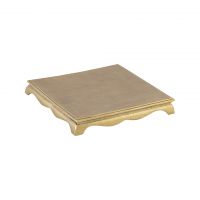 Поднос ROOMERS TABLEWARE Antique gold 29x29 см