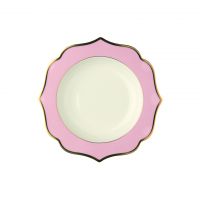 Тарелка LE COQ IONICA white pink 22 см