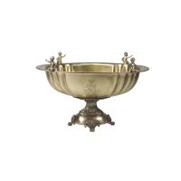 Чаша ROOMERS TABLEWARE Antique brass 31x33x46 см