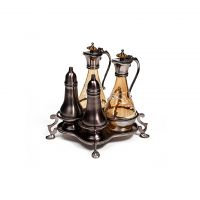 Сервировочный набор на подставке 250 мл ROOMERS TABLEWARE bronze