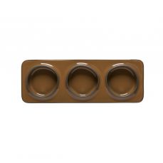 Менажница 9x2x28 см AMBAR DARK CARAMEL COSTA NOVA