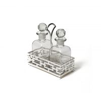 Сервировочный набор на подставке 300 мл ROOMERS TABLEWARE Silver