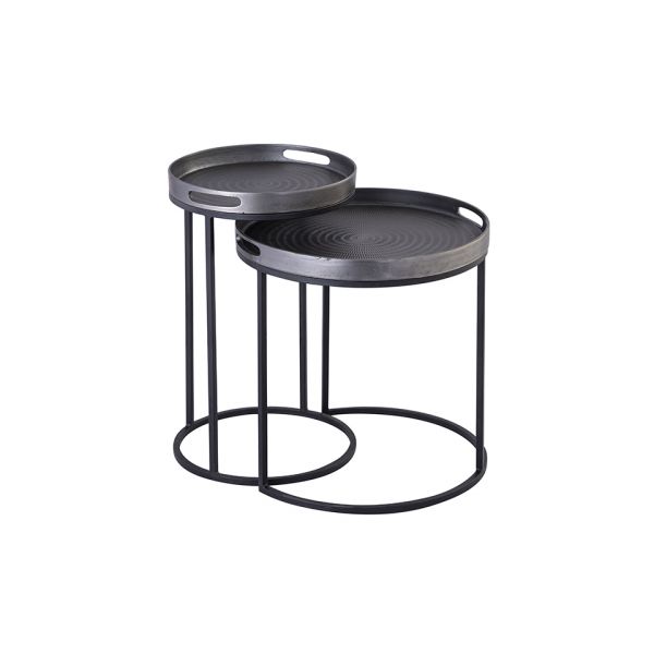 Стол приставной ROOMERS FURNITURE Black matt 48 см