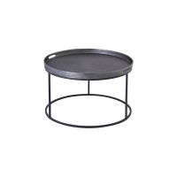 Стол приставной ROOMERS FURNITURE Black matt 42 см