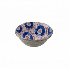 Чаша 13 см ROOMERS TABLEWARE blue/white