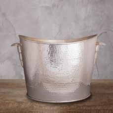 Емкость для льда ROOMERS FURNITURE silver 22x22x28 см