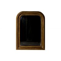 Зеркало ROOMERS FURNITURE brass/brown 60x80 см