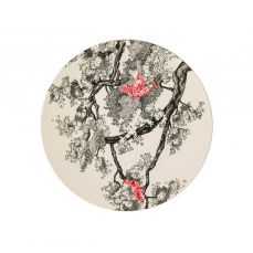 Тарелка обеденная 26.5 см KERASIA, фарфор, бежевый LE COQ