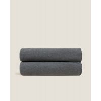 Плед Frati SOFT VISCOSE ANTHRACITE,темно-серый, 130x160, вискоза 30% полиэстер 70%, 510г