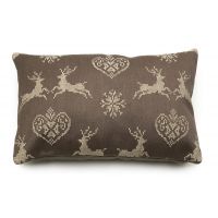 Подушка 45x45 см, лен, наполнитель конфорель D29 EMPIRE DESIGN
