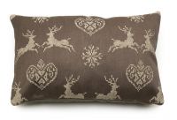 Подушка 45x45 см, лен, наполнитель конфорель D29 EMPIRE DESIGN