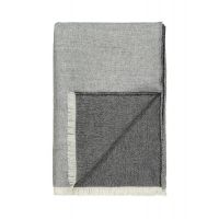 VENICE white/grey Плед 130/190 74% беби альпака 26% овечья шерсть 675 гр