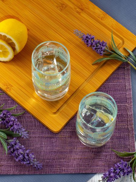 Набор стаканов ФРАНЦУЗСКИЙ РЕСТОРАНЧИК КРУГИ 6шт 330мл высокий LUMINARC