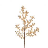 Ветка с ягодками золотая 61 см