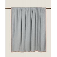Покрывало Frati SOFT BAMBOO GRIGIO PERLA, серый, 220х260, бамбук 40% полиэстер 60%, 1750г