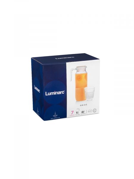 Набор питьевой GRIDZ 7 предметов LUMINARC