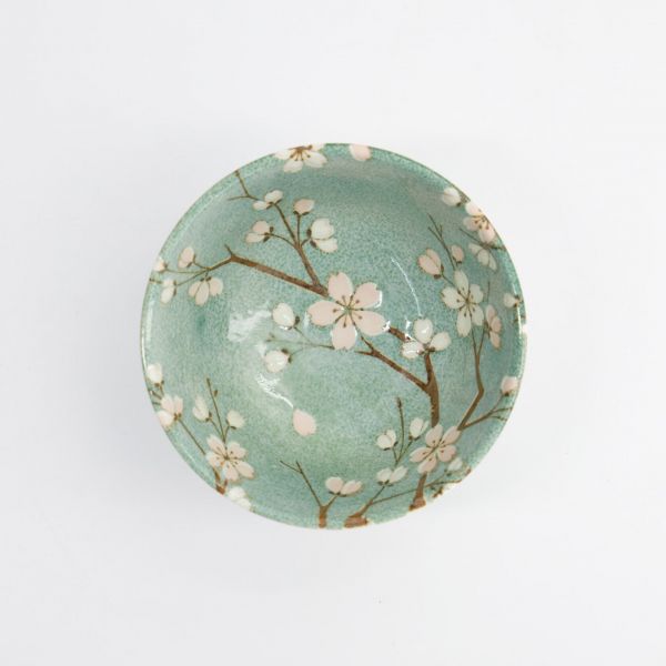 Чаша Fujisakura Green 12x6.4 см, 300 мл, фарфор TOKYO DESIGN
