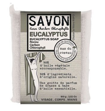 Мыло Mas du Roseau EUCALYPTUS 100 гр, эвкалипт

