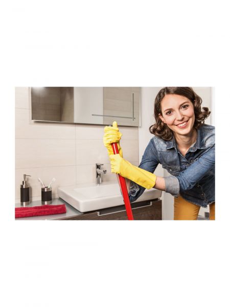 Перчатки Супер Грип с хлопком L VILEDA