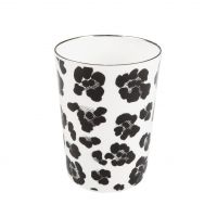 Стаканчик для зубных щеток Rory Dobner LEOPARD PRINT, 7,5 h10 фарфор