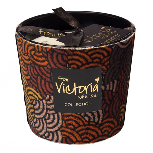 Свеча ароматическая Victoria with Love Velvet funghi 400гр