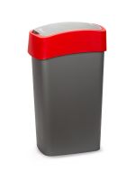 Контейнер для мусора FLIP BIN 10л красный CURVER