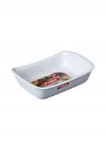 Форма для запекания и выпечки SUPREME белая 26х18см прямоугольная PYREX
