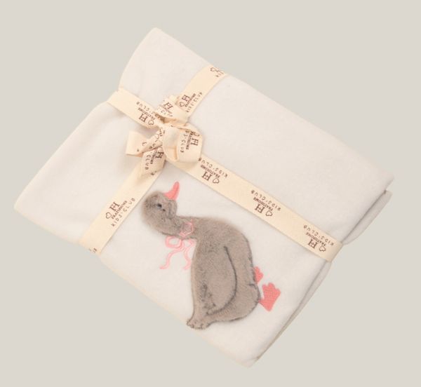 Плед детский Little Blue Duck, 75х100 см, бамбук 40% полиэстер 60% FRATI HOME
