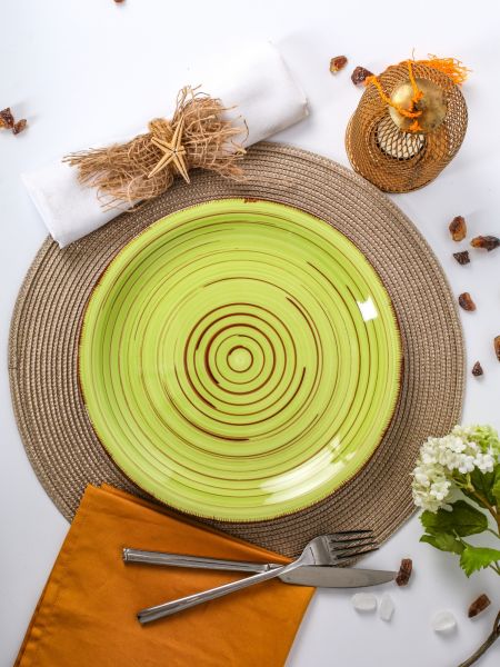 Тарелка обеденная LEMONGRASS 26см DOMENIK