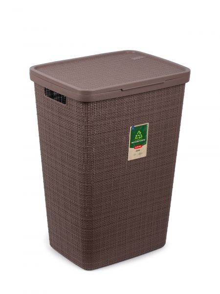 Корзина для белья JUTE 58л темно-фиолетовый CURVER