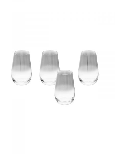 Набор стаканов высоких СИР ДЕ КОНЬЯК СЕРЕБРЯНАЯ ДЫМКА 4шт 350мл LUMINARC