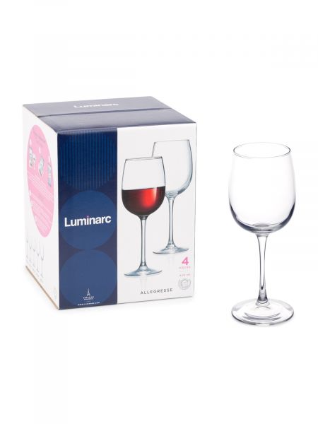 Набор бокалов для вина АЛЛЕГРЕСС 4шт 420мл LUMINARC