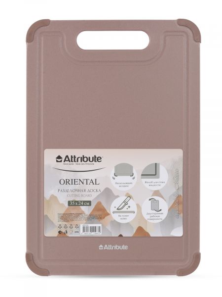 Разделочная доска ORIENTAL 35x24x0.6см ATTRIBUTE