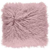 Tibetan Rosa Подушка мех тибетской козы 40x40