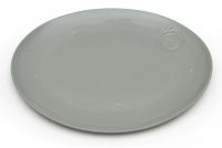Row Plate large Тарелка 280Х250 мм, серый, фарфор