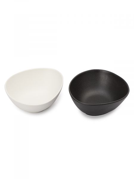 Салатник треугольный ROCK WHITE 16см DOMENIK